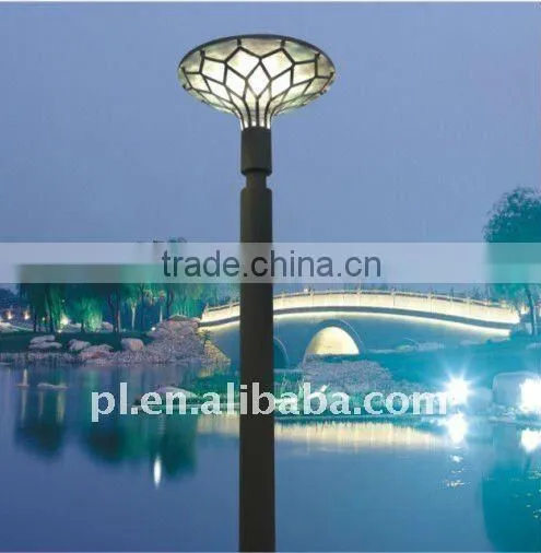 PC lampshade LED garden light 3-5m HDG steel