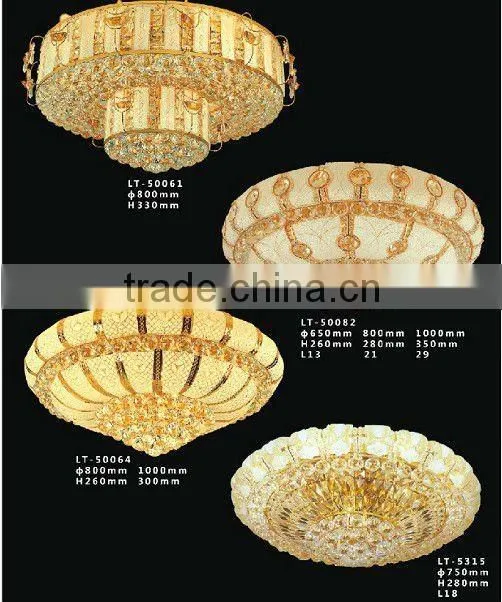 Antique modern design glass ceiling lamp