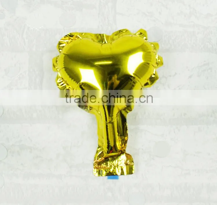Wholesale Inflatable 5Inch Heart Shaped Foil Balloon For Wedding Decoration