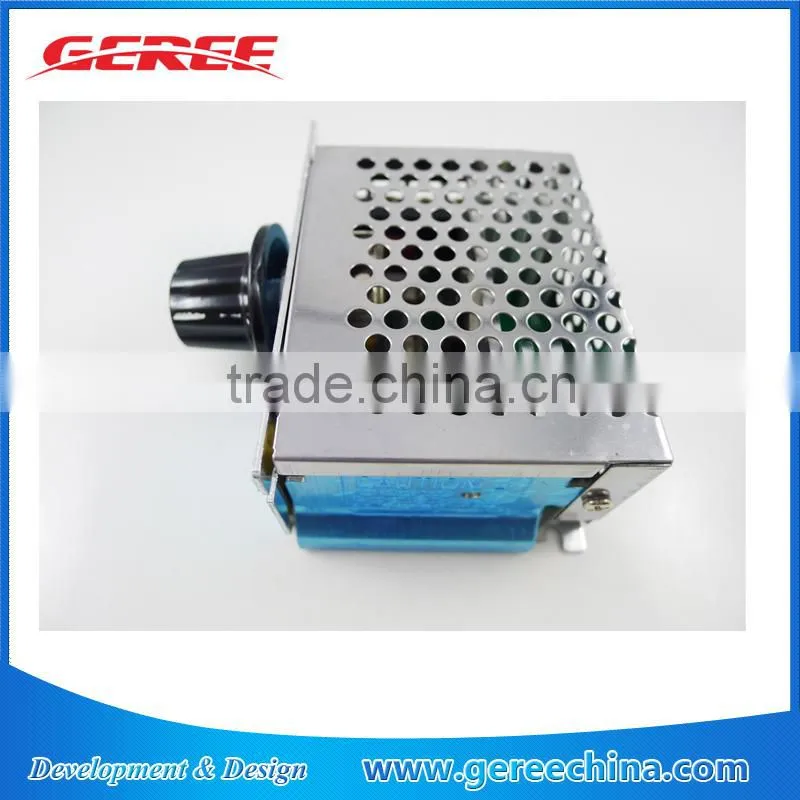 4000W AC 220V SCR automatic Voltage Regulator price motor Speed Controller Dimmer Thermostat
