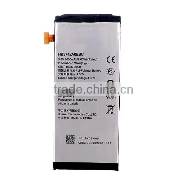 Factory direct sale 2000mAH HB3742A0EBC battery for HUAWEI