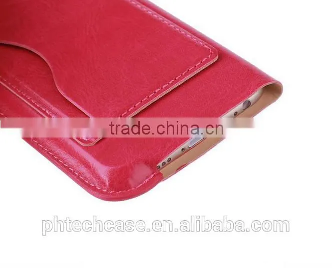 ultra-thin hang rope leather case for iphone 6 plus 5.5 inch