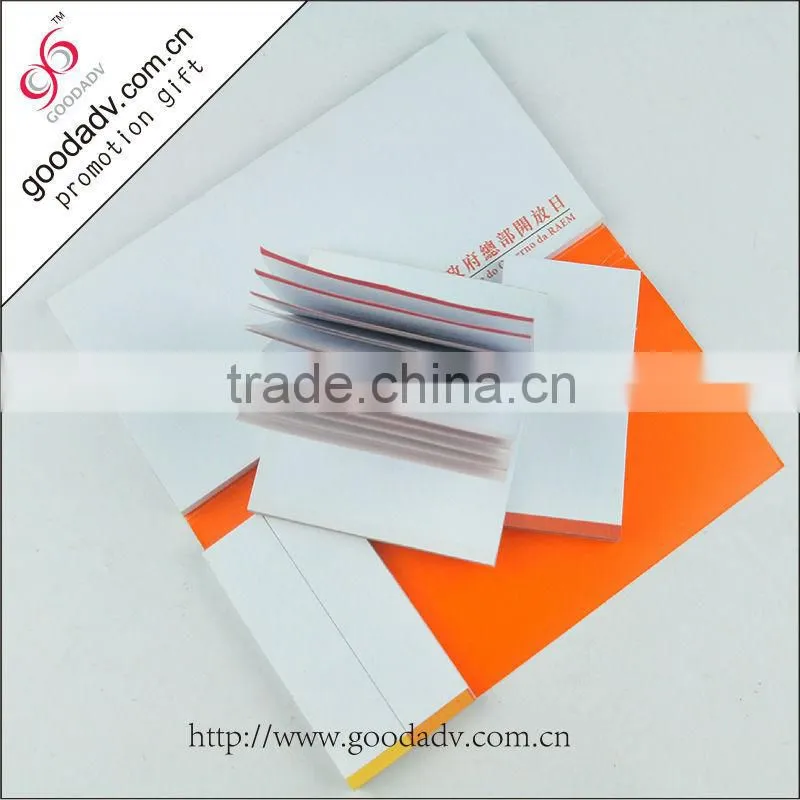 2015 cute colorful sticky note/custom sticky note/house shaped sticky note pad