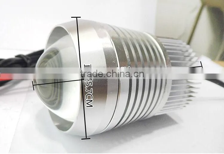 Motorcycle led Driving Light fog lamp with lens Electric Motorcar Car Motorcycle Headlight Spotlight with Strong