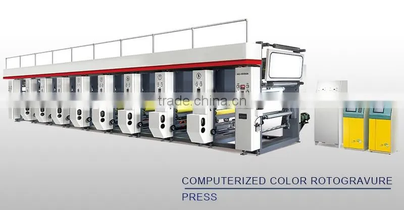 Multi-color High Speed Gravure Printing Machine Price