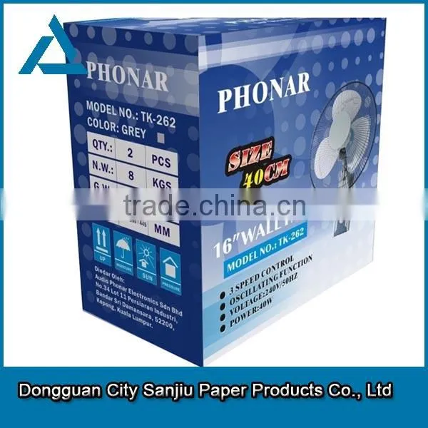 customized BC-flute corrugated carton box color printing service