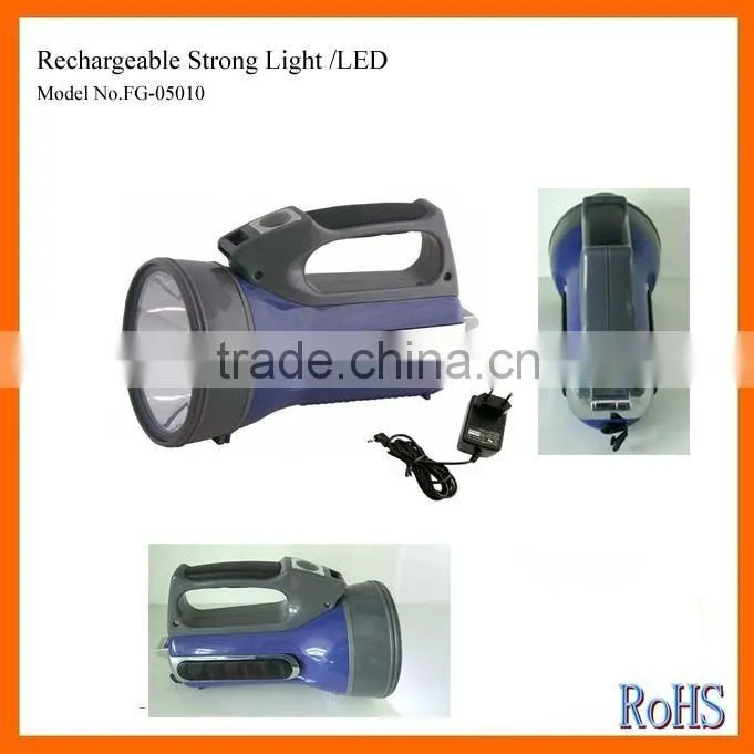 Powerful LED Strong Light Flashlight Rechargeable