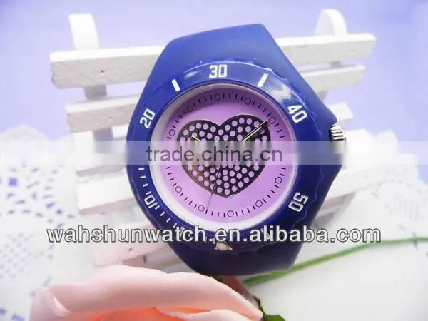 fashion brand watch 2013 innovative naive shape heart lovers watches wholesale