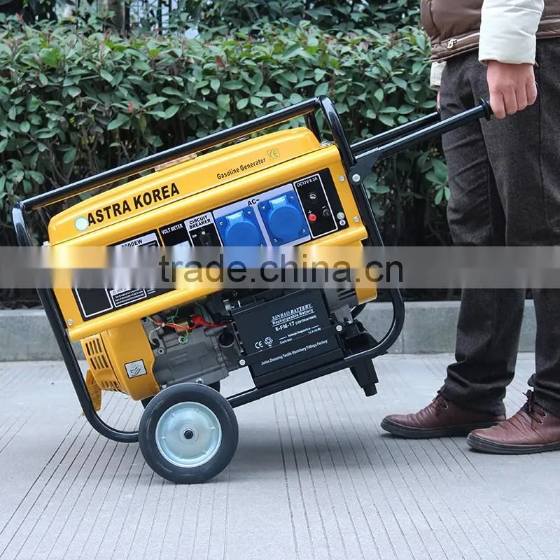 BISON(CHINA) Strong Power Gas Engine Natural Gas Generator 5kw
