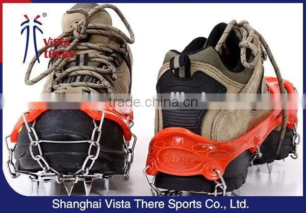 Whosale All Terrain Snowshoes Type Non slip Ice Crampons