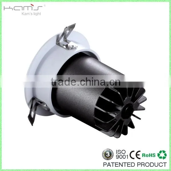 Commercial Lighting LED COB Spot Light Downlights / 1-10V Dimmable COB LED Downlighters