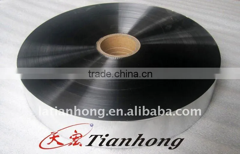 Metallized PET for packaging
