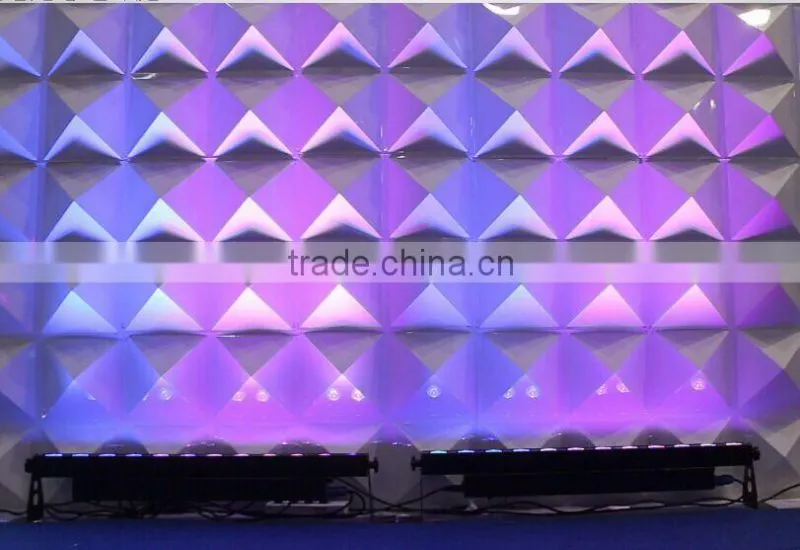 12x10w 4in1 RGBW Slim led light bar for theatre stage backlight decorate