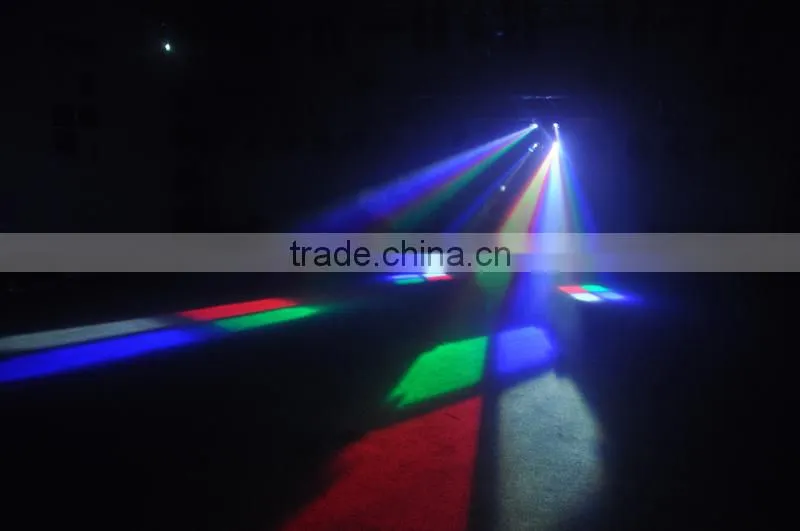 4 Head Mirrors Led Scanner Stage Effect Disco Light