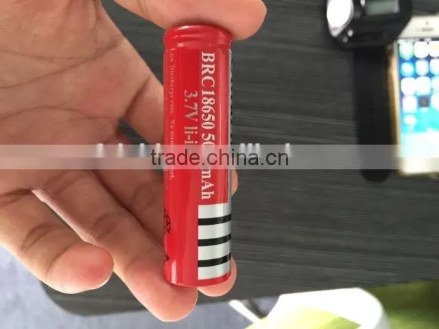 Promotional Aluminium tactical flashlight with 18650 battery