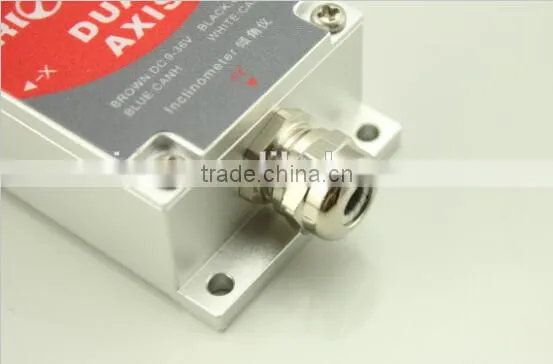 building/tower/crane/land angle detection inclinometer various output interface CAN/modbus/RS232/current/voltage