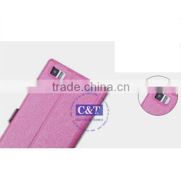 C&T FACTORY BEST SELL Fashion pu wallet for xiaomi mi3 phone mobile phone