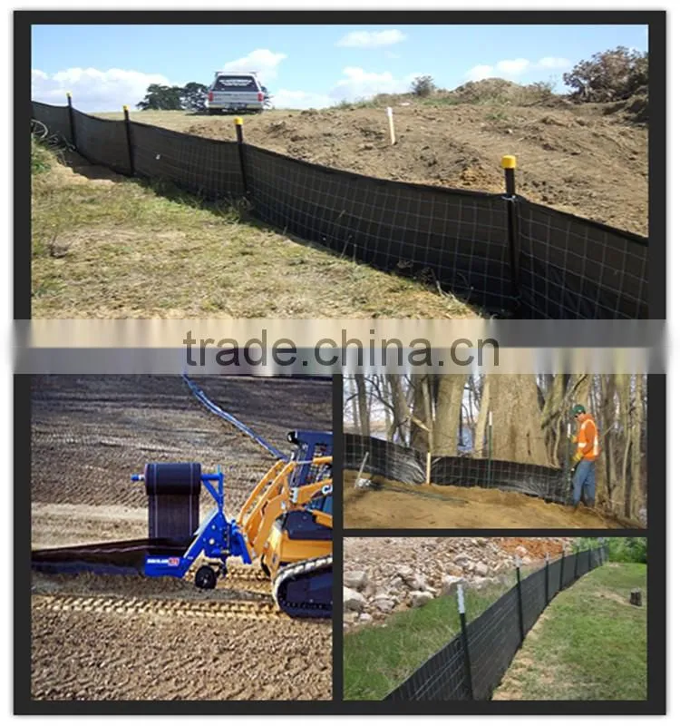 14Ga wire backed Silt Fence 36 inch silt fence