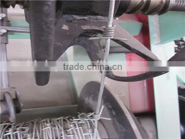 Hot sale galvanized barbed wire making machine