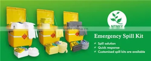 120L Wheelie Bin universal Spill Kits For Leak Control ISO9001:2008