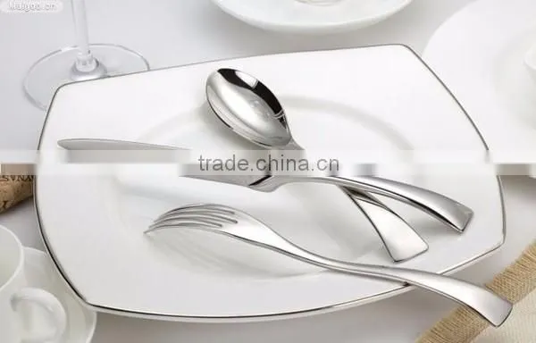 dining flatware hand forged flatware set for hotel restaurant household gift dealer and wholesale