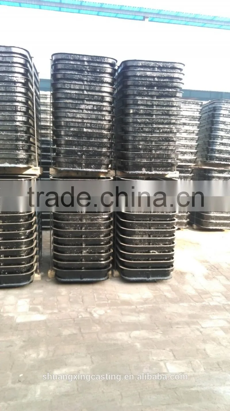 casting iron durable square nodular manhole covers top selling high quality OEM China factory foundry manhole covers