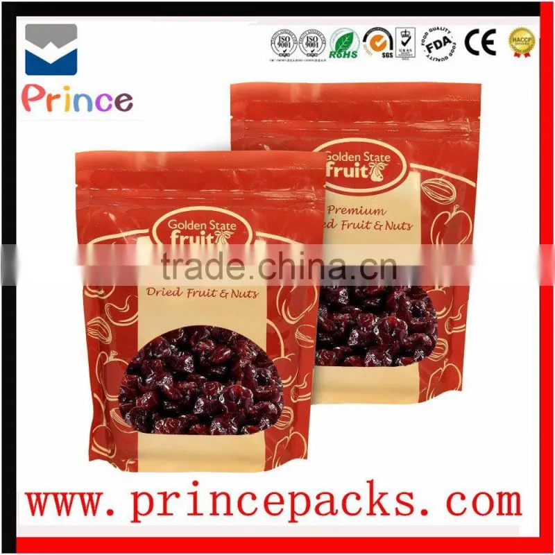 Poly Polyethylene transparent grip zipper bag reclosable press seal zipper bag