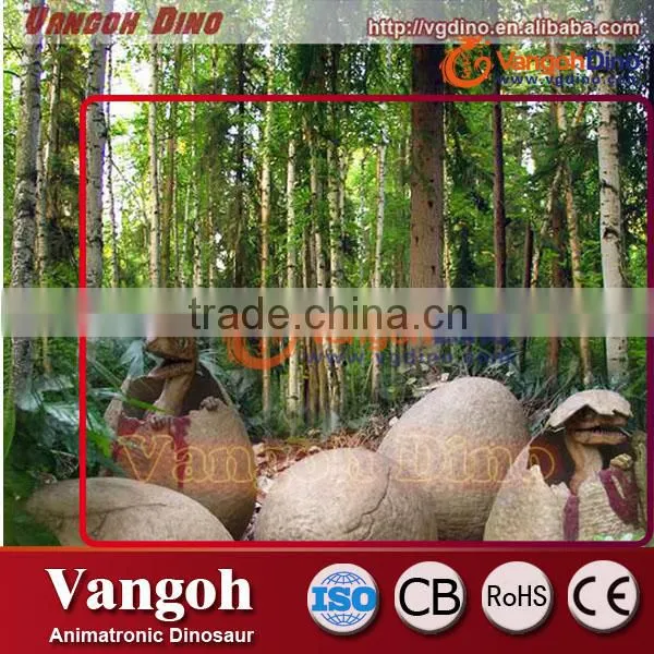 VGDE2-park show growing dinosaur eggs