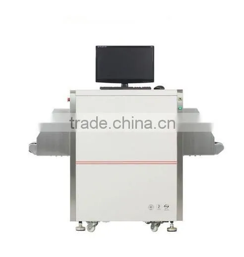 Steel Penetration 38 Mm Armor Plate Parcel security x ray scanner with Transmit ray under automatic control