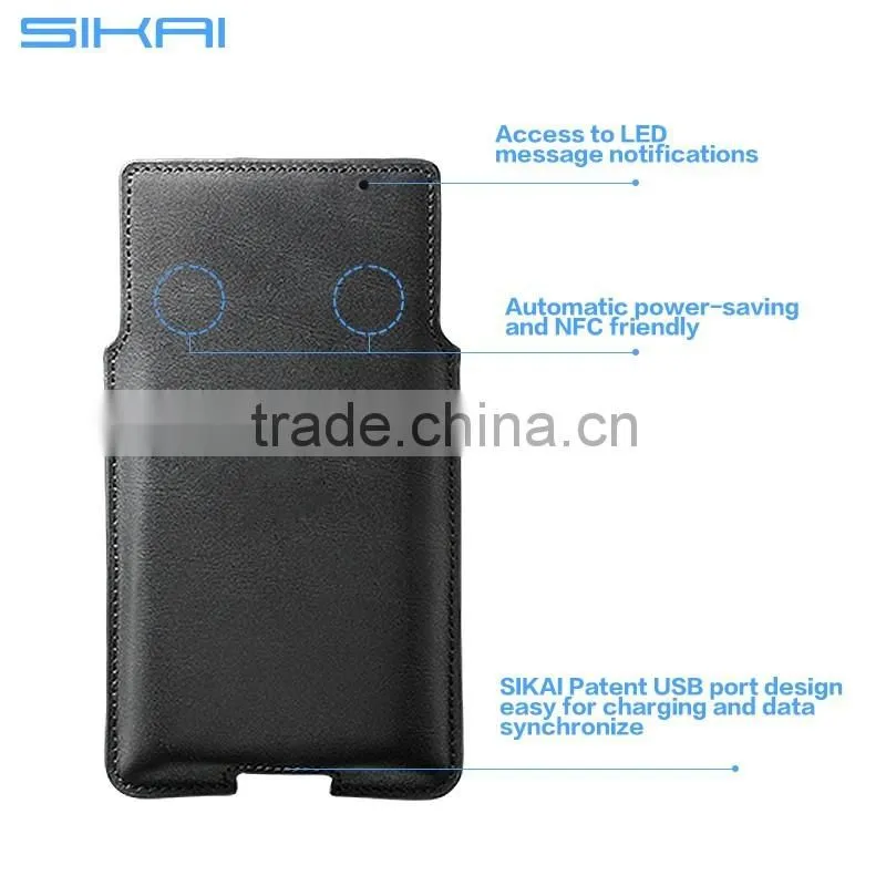 New Genuine Original lackberry Priv Black Leather Pocket Sleeve Case Cover Pouch for Blackberry Priv case