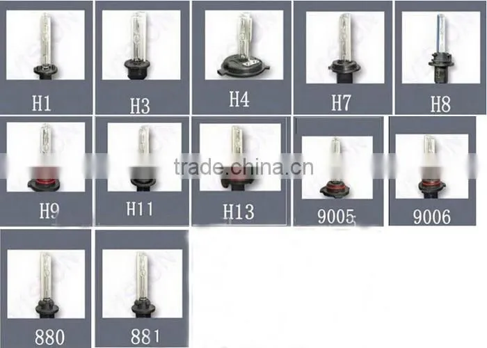 Xenon HID Kit Car Headlight Slim Ballast 35W H3 H8 H9 9005 9006 880 881 H7 H11 Xenon Bulb 12V xenon kit light
