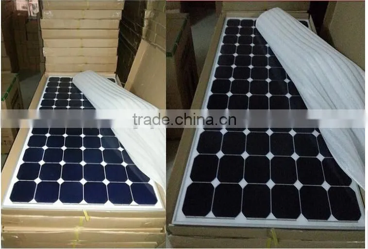 18v poly solar panel 110w for small home system