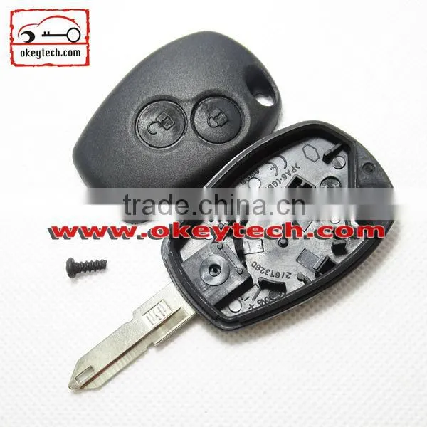 Best price Renault car key 2 buttons remote key shell for renault key cover