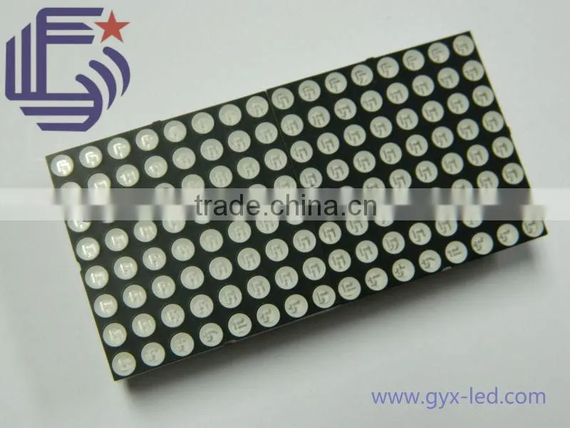 For indoor viewing screen 3.75mm dot matrix diode of bi-color