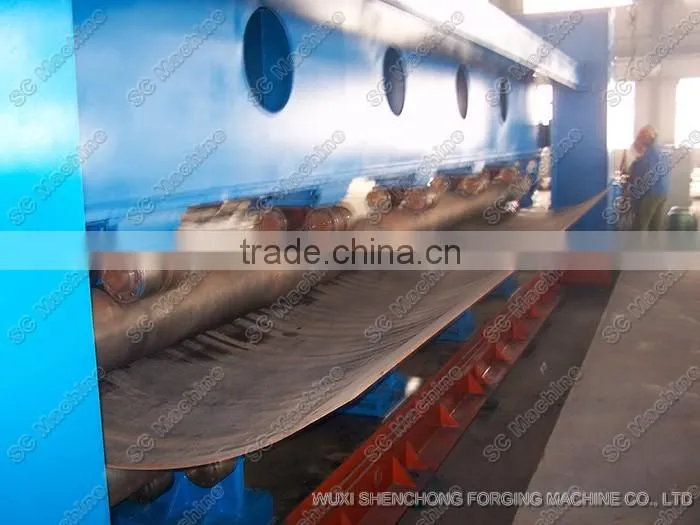 symmetry rolling plate machine for shipbuilding