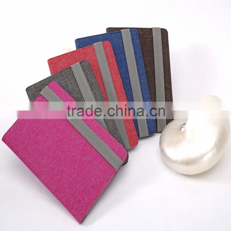 Custom ultra slim kniting design pu leather foam 7 inch tablet case