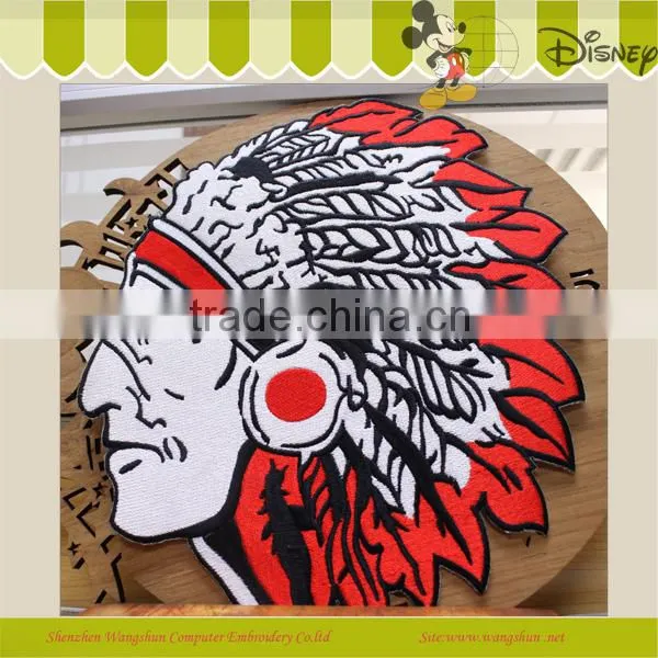 Hot Sale New Design Indian Embroidery Badge Sew On Jacket