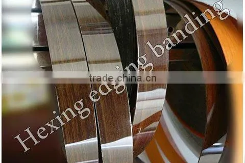 Plastic PVC High Glossy Edge Banding for Furniture parts