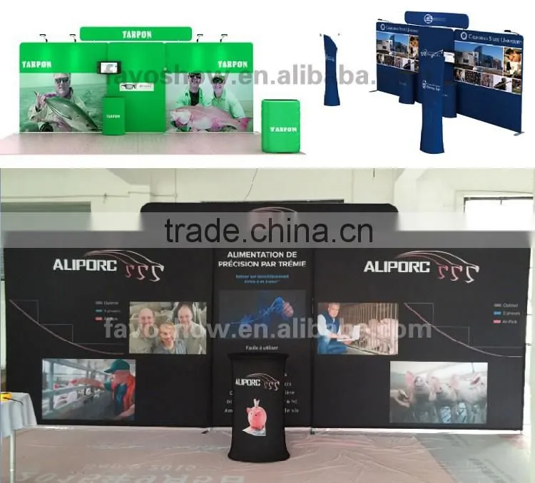 Tension Fabric Display Stands For Exhibitions