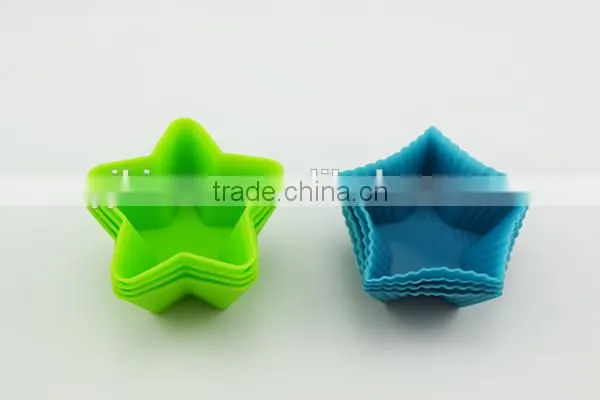 Factory direct Wholesale Prices muffin cup cake silicone folding cup