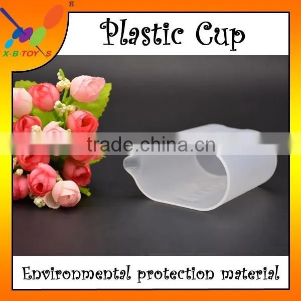 Plastic cup for measuring water or other liquid capacity Low price durable 150ml PP Plastic counting Cup