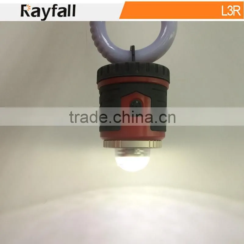 Survival rechargeable led lantern and power bank perfect for hiking camping