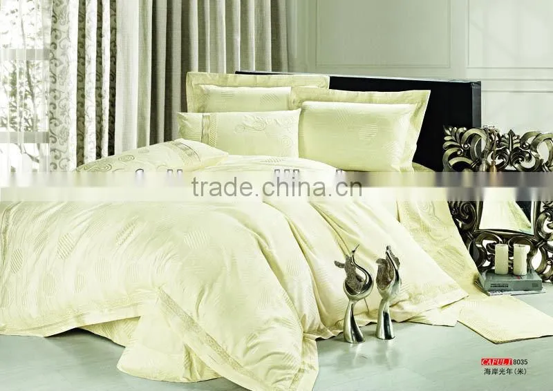 Viscose Cotton Jacquard Fabrics for bed