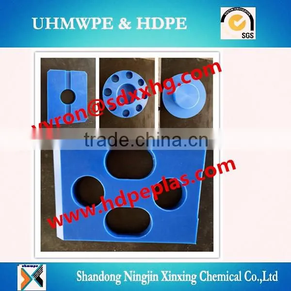 Machining CNC customersize made UHMWPE plastic parts