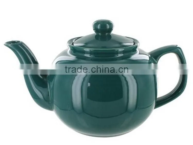 English style colorful 6 Cup Teapot