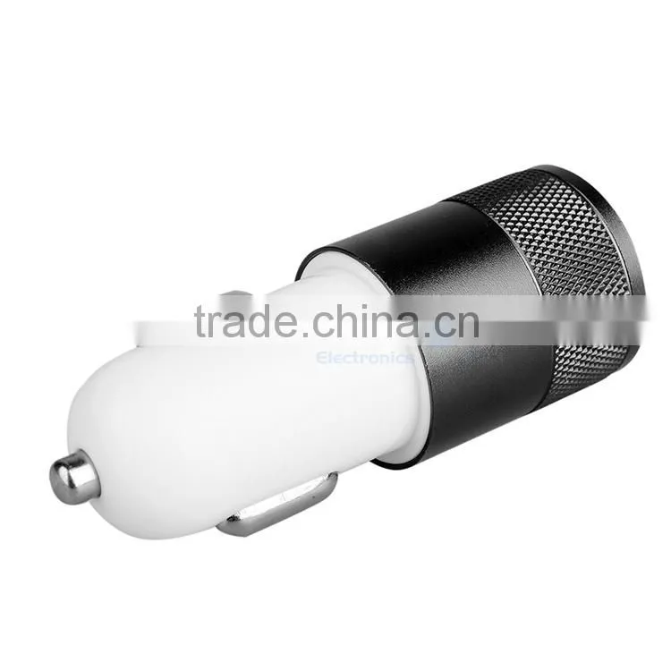 dual port car usb charger with CE ROHS certification