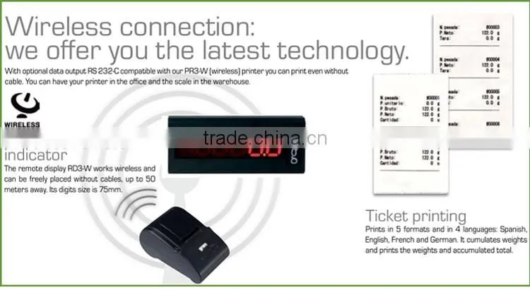 S3R-6KD LCD Display Digital Balance Scale