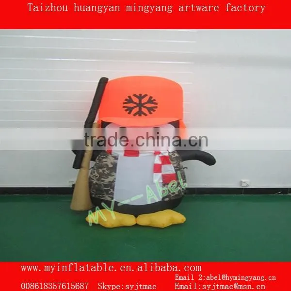penguin in the hat small inflatables