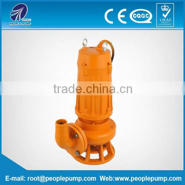 quality guarantee WQP stainless steel 304sewage submersible pump