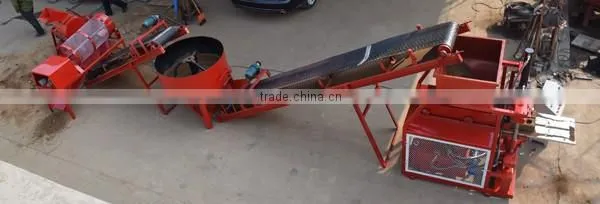 ZY2-10 semi automatic machine for making interlocking blocks in kenya